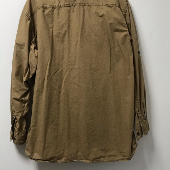 Nice Stylish Camel Button Down Shirt! - Picture 4 of 14